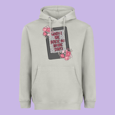 When I Die Delete My Kindle History Heavyweight Hoodie Designed By Maliassmallbusiness