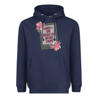 Navy when i die delete my kindle history Heavyweight Hoodie - MaliasSmallBusiness