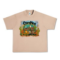 Burro camping is my happy place Urban Heavy Tee - BarkalooDesign