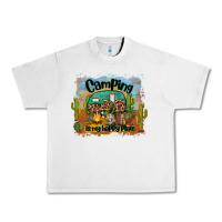 Lunar Rock camping is my happy place Urban Heavy Tee - BarkalooDesign