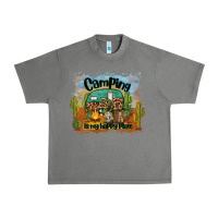 Tornado camping is my happy place Urban Heavy Tee - BarkalooDesign