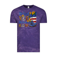 Cloud Purple the land of the yee the home of the haw Vintage Tee - HRA Design Shop