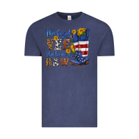 Vintage Denim the land of the yee the home of the haw Vintage Tee - HRA Design Shop