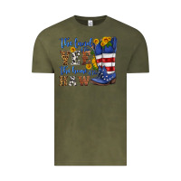 Vintage Olive the land of the yee the home of the haw Vintage Tee - HRA Design Shop