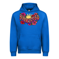 Cobalt sunkissed Urban Hoodie - NancyCooperArtShop
