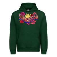 Foreset Green sunkissed Urban Hoodie - NancyCooperArtShop