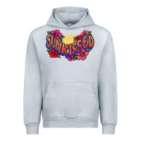 Heather Grey sunkissed Urban Hoodie - NancyCooperArtShop