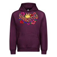 Mauve Wine sunkissed Urban Hoodie - NancyCooperArtShop