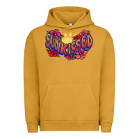 Pigment Peanut Butter sunkissed Urban Hoodie - NancyCooperArtShop