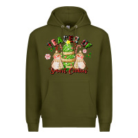 Army Green teacher of smart cookies Premium Hoodie - LillyAllenDesigns