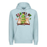 Blue Mist teacher of smart cookies Premium Hoodie - LillyAllenDesigns