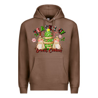 Chestnut teacher of smart cookies Premium Hoodie - LillyAllenDesigns