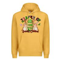 Mustard teacher of smart cookies Premium Hoodie - LillyAllenDesigns