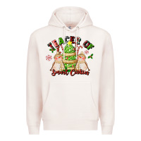 Pale Pink teacher of smart cookies Premium Hoodie - LillyAllenDesigns