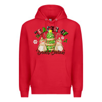 Red teacher of smart cookies Premium Hoodie - LillyAllenDesigns