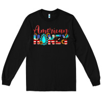 Black american honey Long Sleeve Tee - JahusDesignShop