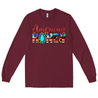 Burgundy american honey Long Sleeve Tee - JahusDesignShop
