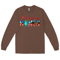 Chestnut american honey Long Sleeve Tee - JahusDesignShop