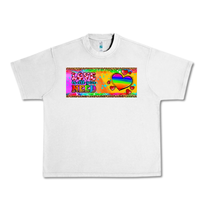 Love Is All You Need  Mug 15 Oz Urban Heavy Tee by HRA Design Shop | Teevron