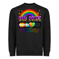 Black gay pride loading Heavyweight Sweatshirt - Zillion Design Studio