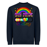 Navy gay pride loading Heavyweight Sweatshirt - Zillion Design Studio