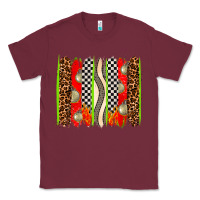 Burgundy race brushstrokes Classic Tee - AdoDesignShop