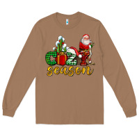 Toasted Coconut cozy season with santa christmas tree cactus and gift Long Sleeve Tee - AdoDesignShop