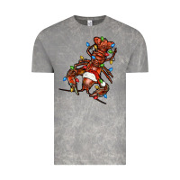 Cloud Rock Christmas crawfish Vintage Tee - FaDigitalArtStudio
