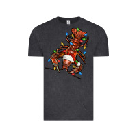 Vintage Black Christmas crawfish Vintage Tee - FaDigitalArtStudio