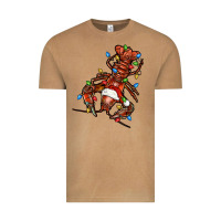 Vintage Camel Christmas crawfish Vintage Tee - FaDigitalArtStudio