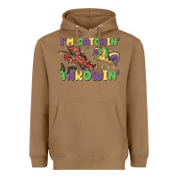 Toasted Coconut i'm catchin' if you're throwin' Heavyweight Hoodie - MaliasSmallBusiness