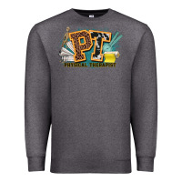 Charcoal Heather pt physical therapist western Premium Sweatshirt - NancyCooperArtShop