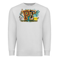 Dove Grey pt physical therapist western Premium Sweatshirt - NancyCooperArtShop