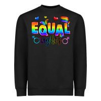 Black equal rights Heavyweight Sweatshirt - Zillion Design Studio
