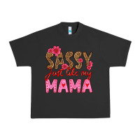 Pigment Black sassy just like my mama Urban Heavy Tee - HRA Design Shop