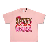 Salmon sassy just like my mama Urban Heavy Tee - HRA Design Shop