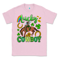 Bubblegum Pink lucky cowboy Classic Tee - Artiststas