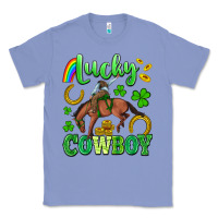 Colony Blue lucky cowboy Classic Tee - Artiststas