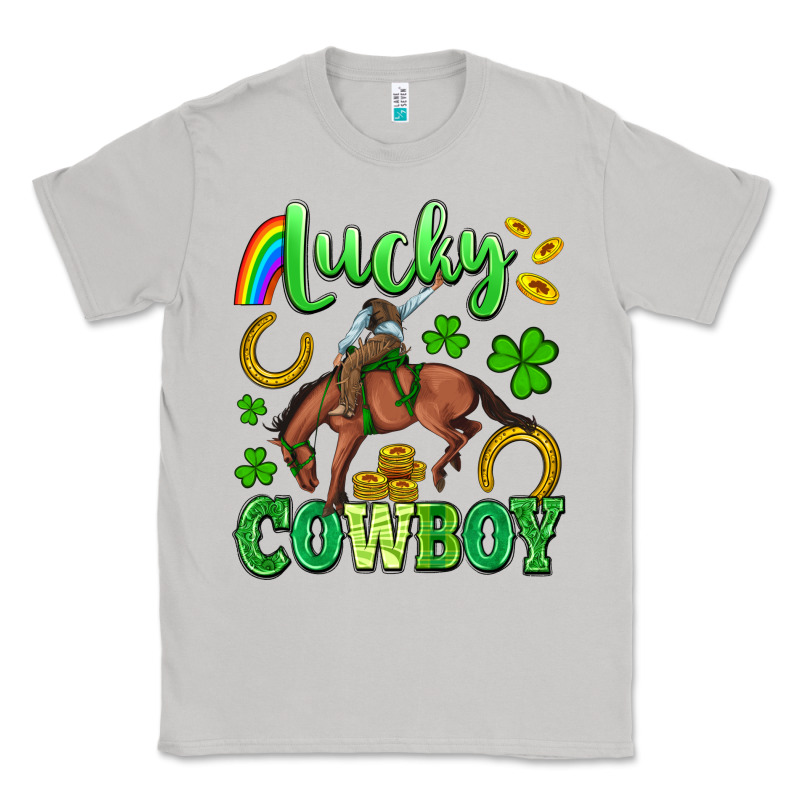 Lucky Cowboy Classic Tee by Artiststas | Teevron