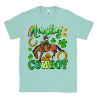 Seafoam lucky cowboy Classic Tee - Artiststas
