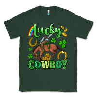 Sports Green lucky cowboy Classic Tee - Artiststas