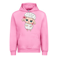 Fuchsia Pink cute sheep Urban Hoodie - texasbilliewilder