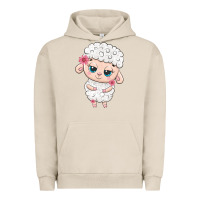 Pigment French Oak cute sheep Urban Hoodie - texasbilliewilder