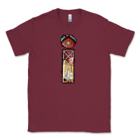 Burgundy farm life alphabet lowercase letters i Classic Tee - BundleAndBundleShop