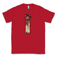 Red farm life alphabet lowercase letters i Classic Tee - BundleAndBundleShop