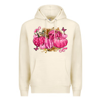 Tofu breast cancer awareness pink pumpkins Premium Hoodie - LillyAllenDesigns