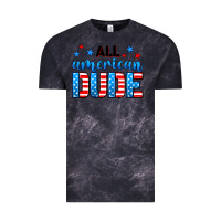 Cloud Black All American dude Vintage Tee - Neo Western