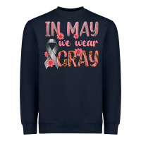 In May We Wear Gray Heavyweight Sweatshirt | Teevron