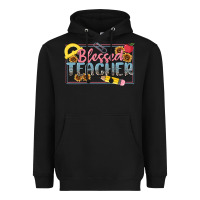 Black blessed teacher Heavyweight Hoodie - MaliasSmallBusiness