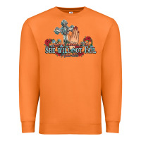 Carrot she will not fail psalm christian cross pray Premium Sweatshirt - NancyCooperArtShop